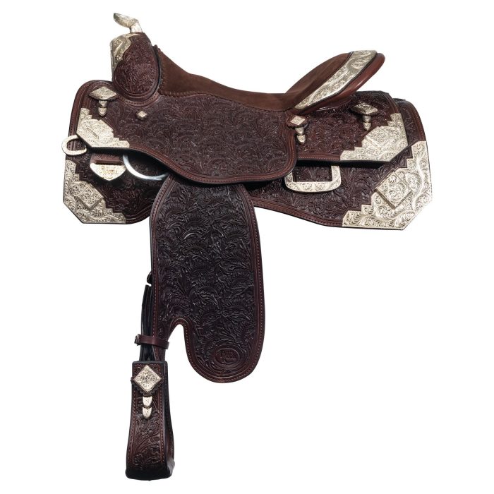 Silver Show Saddle