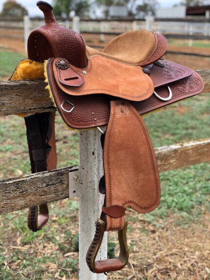 American Leather 'Sacramento' Pleasure Western Saddle