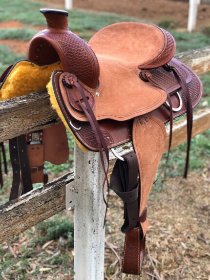 American Leather 'Sacramento' Ranch Western Saddle