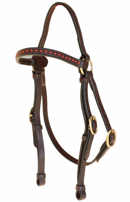 Calgary Buck Stitch Barcoo Bridle