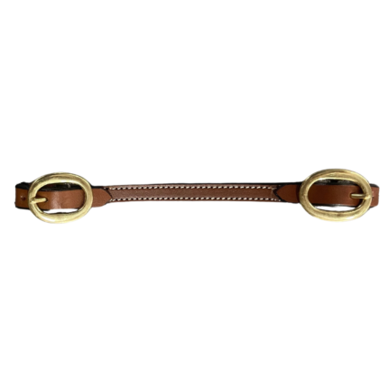 Calgary Leather Curb Strap