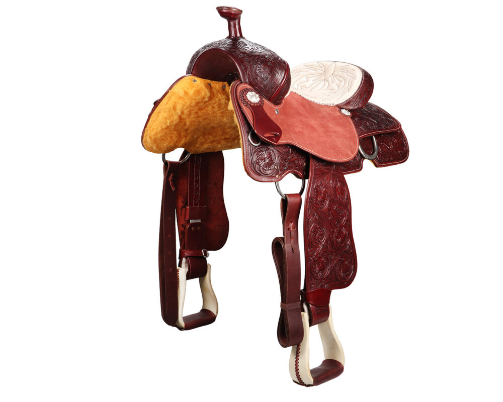 Dakota Stitched Seat Roper Saddle