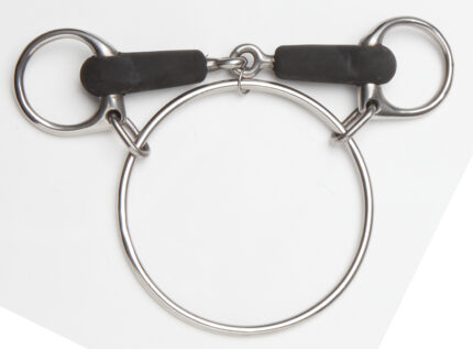 Dexter Rubber Mouth Snaffle Bit