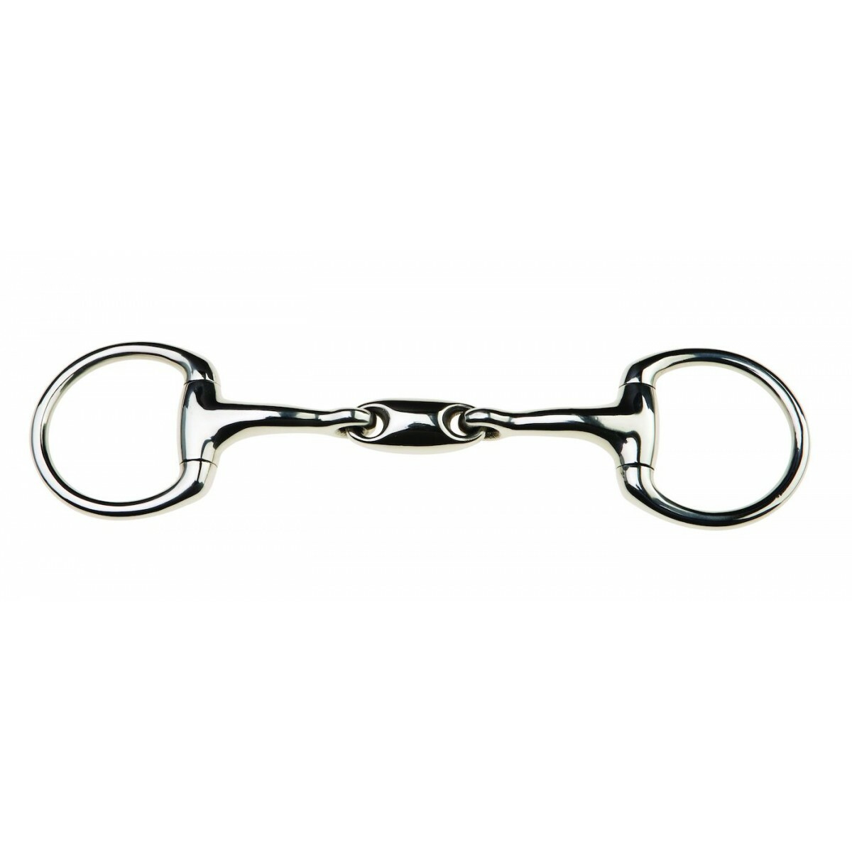 JP Korsteel Oval Link Eggbutt Bradoon Snaffle Bit