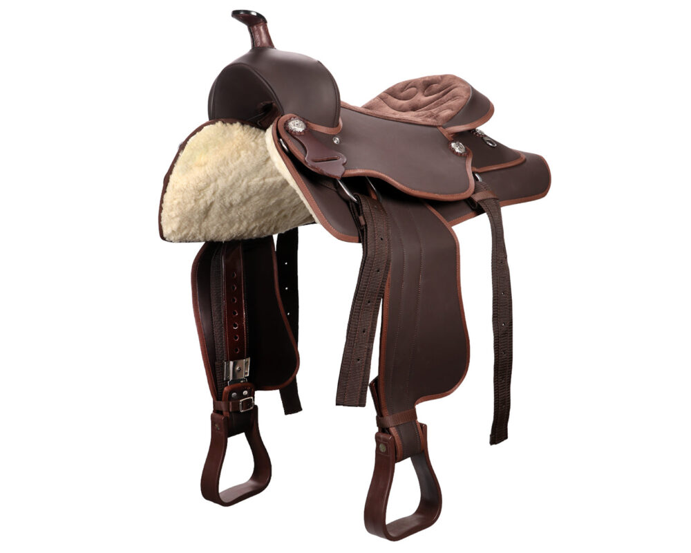 Texas-Tack Synthetic Western Saddle